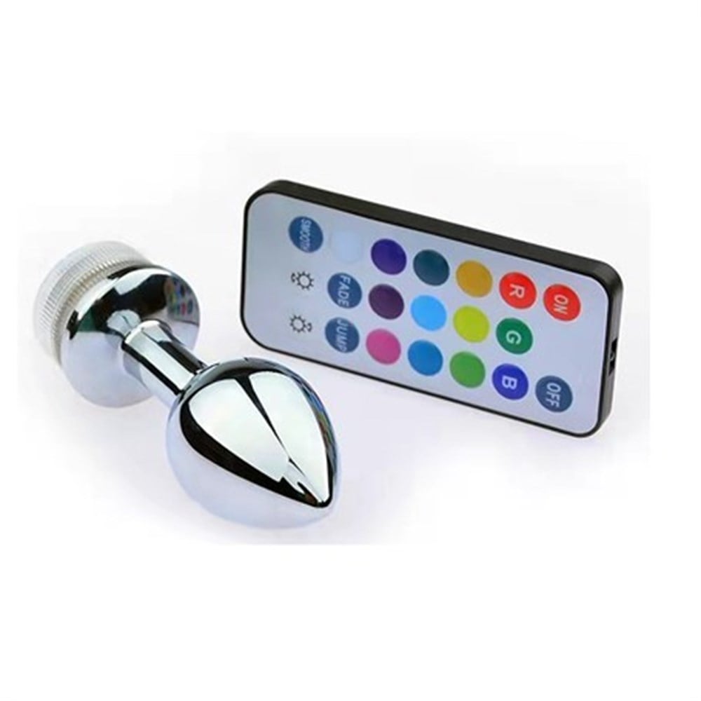 11-cm-Uzaktan-Kumandali-Led-Isikli-Buyuk-Boy-Celik-Anal-Plug.jpg 11 cm Uzaktan Kumandalı Led Işıklı Büyük Boy Çelik Anal Plug - Görsel 1