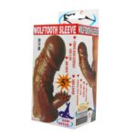 11.5 cm Klitoral Uyarıcılı Tırtıklı Damarlı Penis Kılıfı