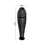 12 Fonksiyon Kumandalı 10 cm Titreşimli Anal Plug - Görsel 3