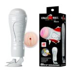 12 Titreşimli Realistik Suni Vajina Erkek Mastürbatör