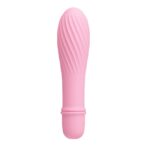 12,3 cm Özel Kıvrımlı Teknolojik Vibratör Pembe - Görsel 2