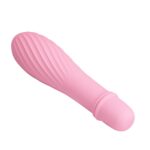 12,3 cm Özel Kıvrımlı Teknolojik Vibratör Pembe - Görsel 6