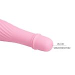 12,3 cm Özel Kıvrımlı Teknolojik Vibratör Pembe - Görsel 3