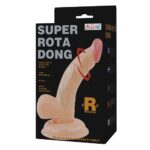 14,5 cm Oynar Başlı Titreşimli Realistik Vibratör Penis - Rota Dong