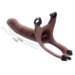 17 cm Oxford Belden Bağlamalı İçi Boş Protez Penis - Görsel 3
