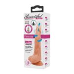 21 cm İleri Geri Hareketli Uzaktan Kumandalı Vantuzlu Melez Penis - Bodach