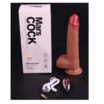 21 cm Manyetik Şarjlı Çift Katmanlı Uzaktan Kumandalı Titreşimli Penis