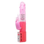 25 cm Oynar Başlı Klitoris Uyarıcılı Teknolojik Vibratör Penis