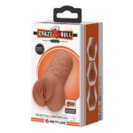 3 Boyutlu Gerçekçi Anal Vajinal Masturbatör Melez - Scarlet