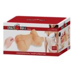 3 Boyutlu İki İşlevli Yarım Vücut Anal Vajinal Silikon Seksi Manken - Diana
