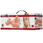 3 Boyutlu İki İşlevli Yarım Vücut Anal Vajinal Silikon Seksi Manken - Tiffany