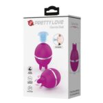 3 Emme ve Dil Uyarım Fonksiyonlu Teknolojik Yumurta Vibratör - Gemini Ball
