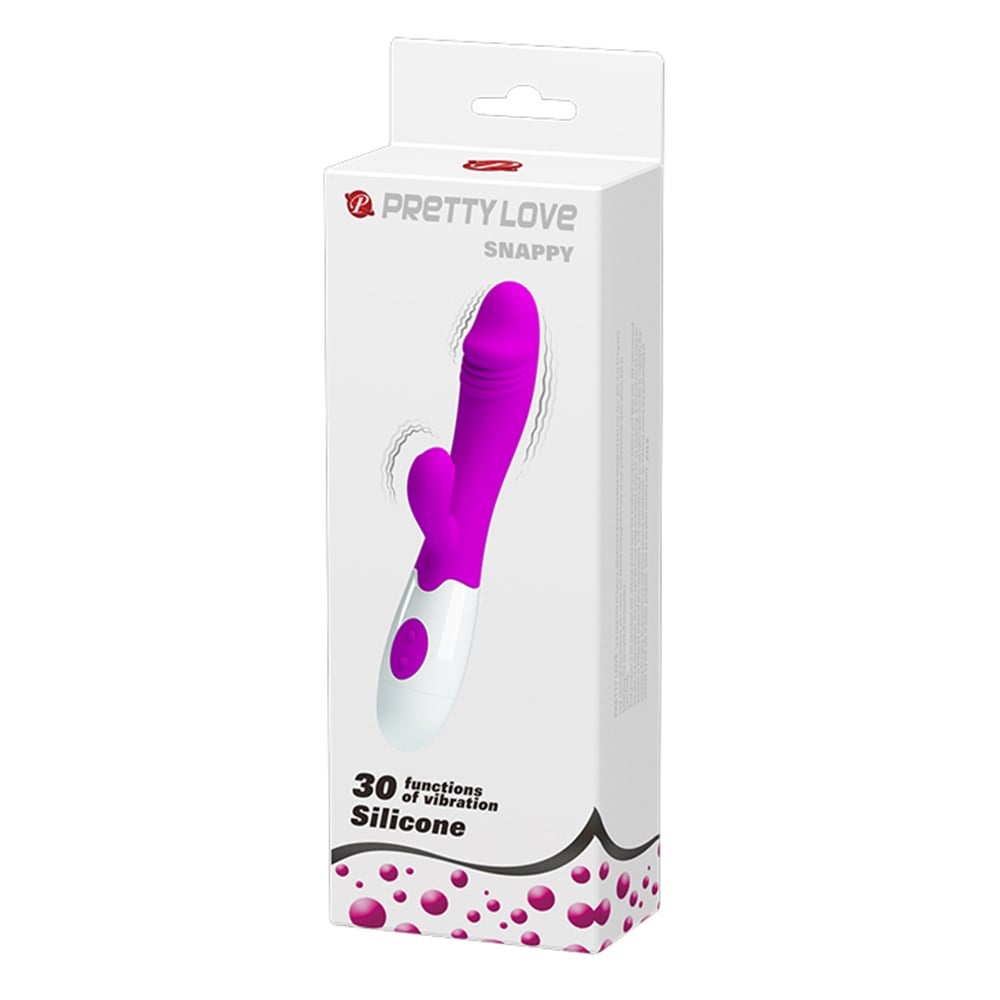 30-Fonksiyonlu-Klitoris-Uyaricili-Teknolojik-Vibrator-Snappy.jpg 30 Fonksiyonlu Klitoris Uyarıcılı Teknolojik Vibratör - Snappy - Görsel 1