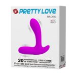30 Modlu Titreşimli Prostat Vibratör ve Anal Plug Mor