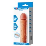5 cm Dolgulu Premium Ten Rengi Silikon Penis Kılıfı - Chane