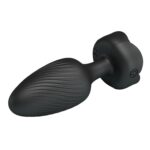 5.5 cm 10 Farklı Titreşimli 5 Led Işıklı Silikon Anal Plug - Görsel 8