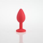 7.2 cm Küçük Boy Mücevherli Silikon Anal Plug