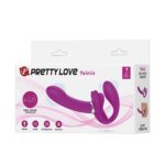 Çift Taraflı Strapon Teknolojik G-Spot Vajinal Vibratör