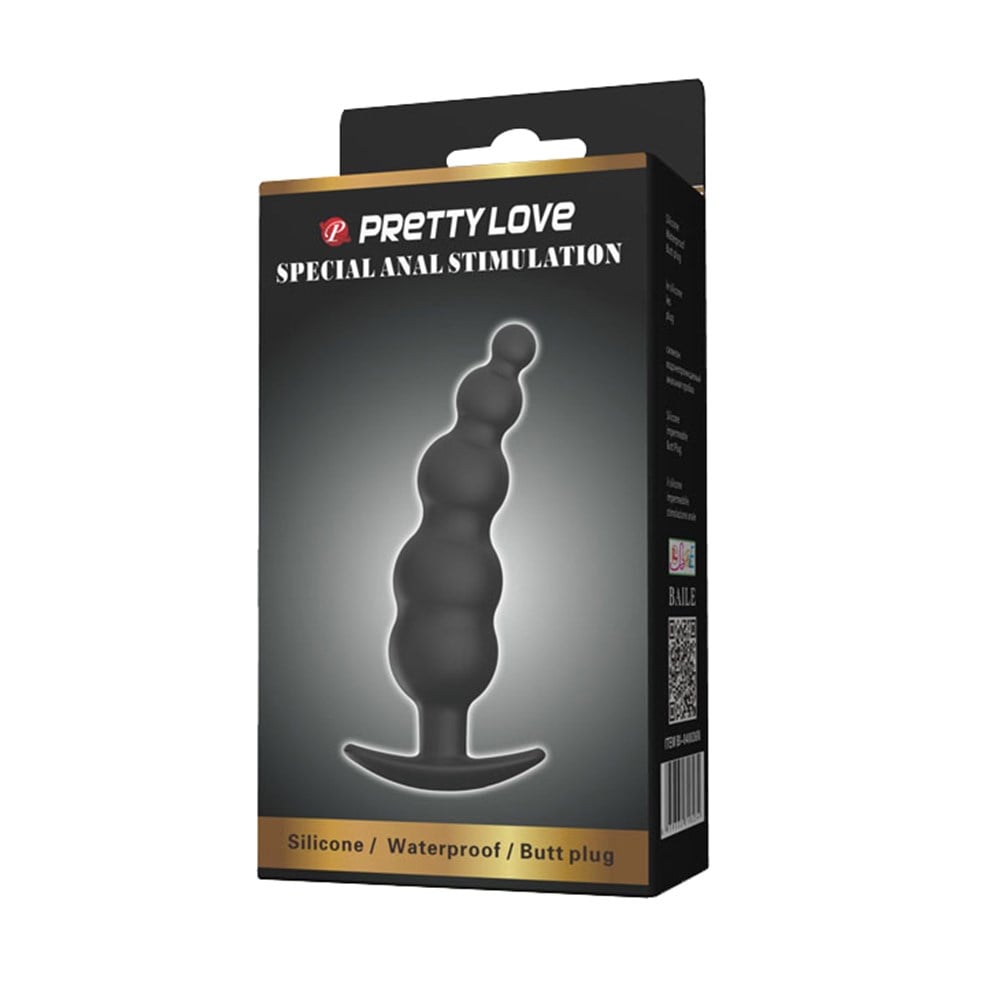 Silikon-Bogumlu-Anal-Tikac-118-cm.jpg Silikon Boğumlu Anal Tıkaç 11,8 cm - Görsel 1