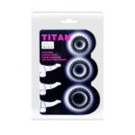 Titan 3lü Tırtıklı Penis Halkası