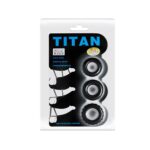 Titan 3lü Tırtıklı Penis Halkası